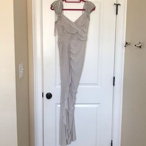 Light Grey Formal Dress